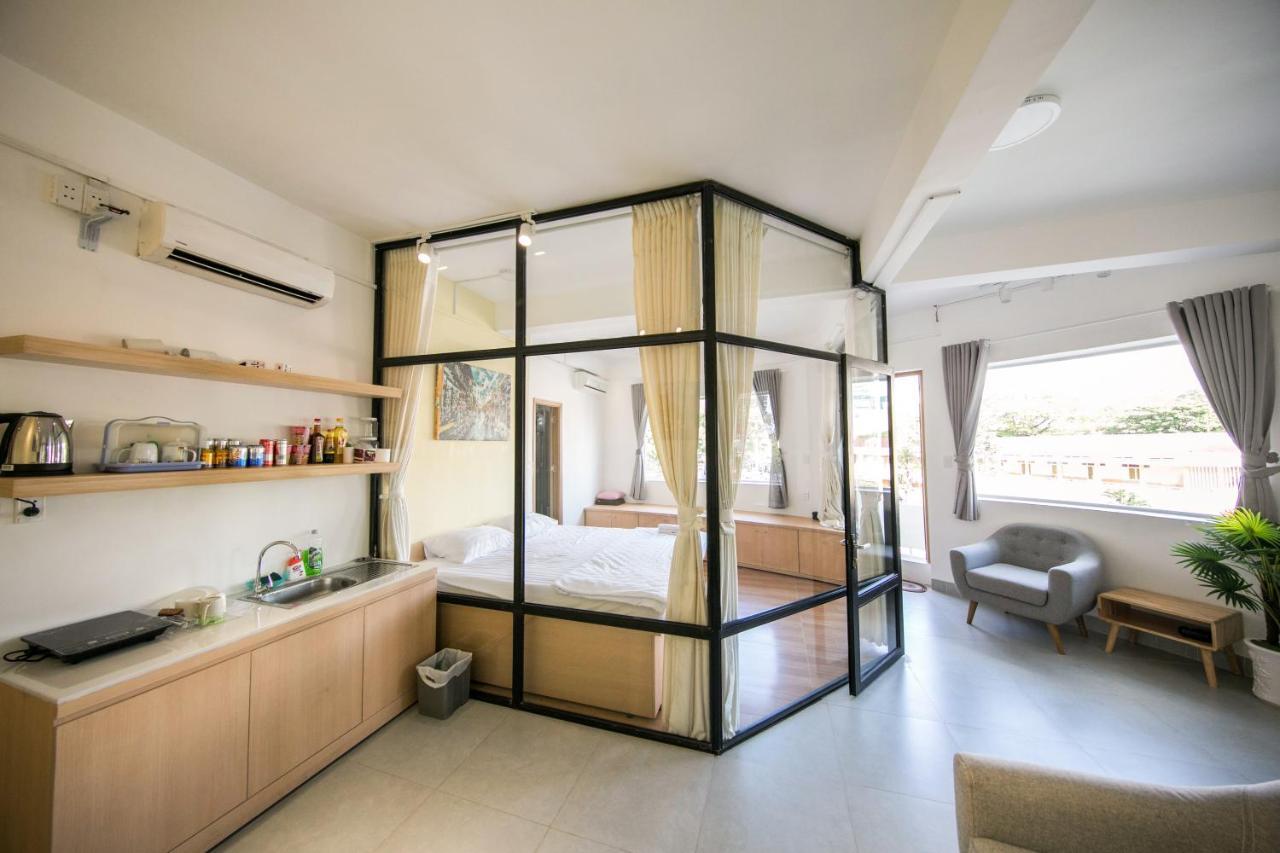 Scandinavian Apartment With Balcony In Bui Vien Ho-Chi-Minh-Stadt Exterior foto