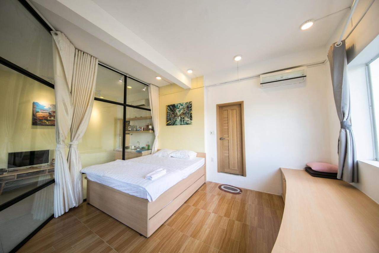 Scandinavian Apartment With Balcony In Bui Vien Ho-Chi-Minh-Stadt Exterior foto